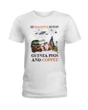 Guinea Pigs Run On Ladies T-Shirt thumbnail