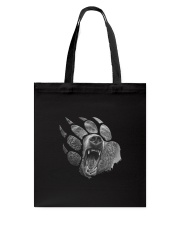 Bear PawPrint Tote Bag thumbnail