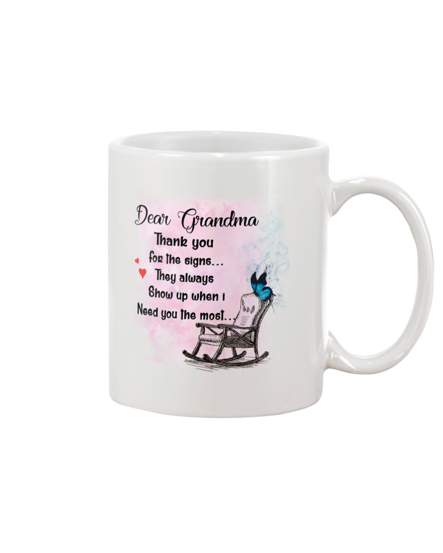 Family Grandma Thank You For The Sign Mug