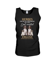 English Springer Spaniel Heroes Unisex Tank thumbnail