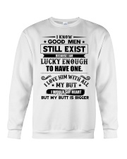 I know good men still exist Crewneck Sweatshirt tile