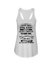 I know good men still exist Ladies Flowy Tank tile