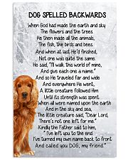 Cocker Spaniel Backwards 11x17 Poster front