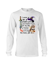 Havanese Pet My Dog Halloween Long Sleeve Tee thumbnail
