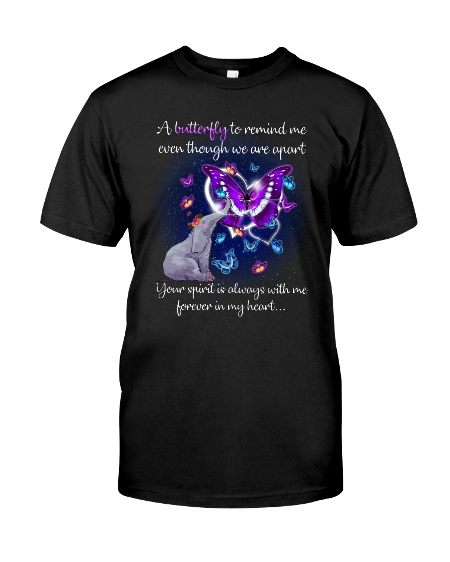 Elephant and Butterflies Classic T-Shirt