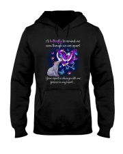 Elephant and Butterflies Hooded Sweatshirt thumbnail