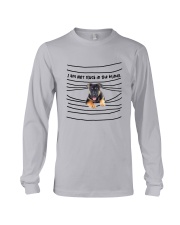 German Shepherd In The Blinds Long Sleeve Tee thumbnail