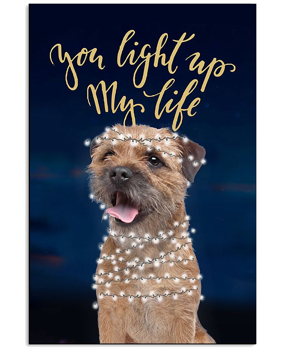 Border Terrier Light Up 11x17 Poster
