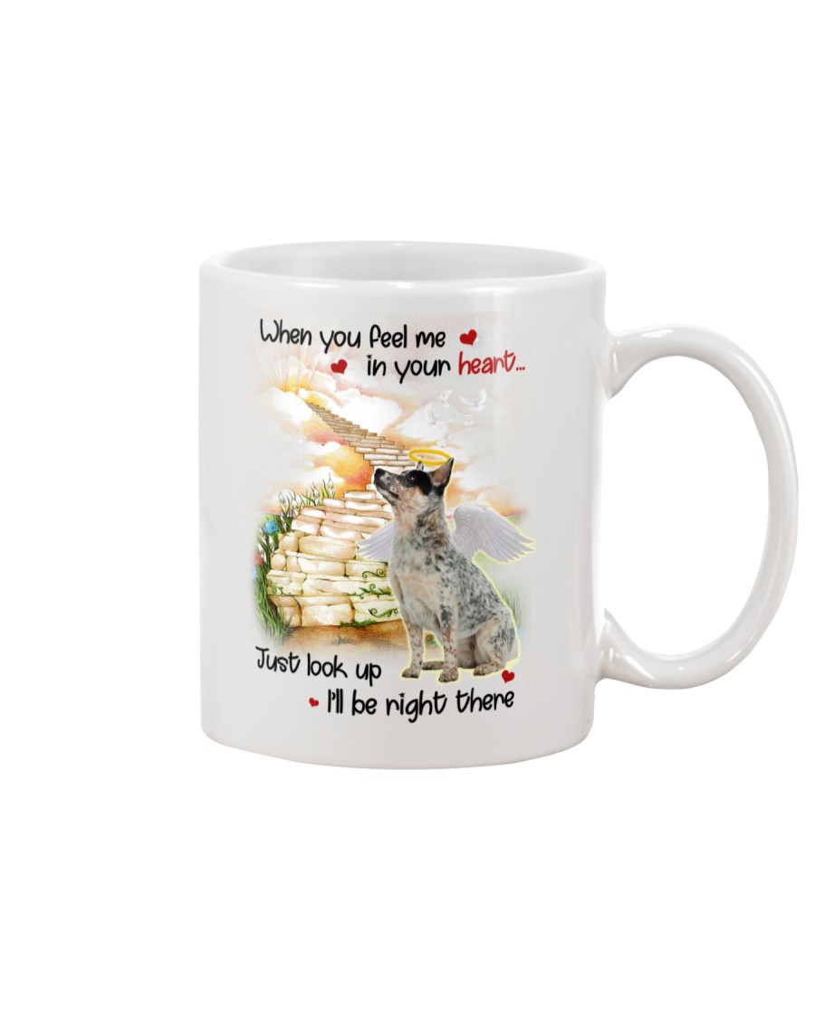 Australian Cattle Dog Look Up Mug