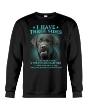 DOGS - LABRADOR RETRIEVER - THREE SIDES Crewneck Sweatshirt thumbnail