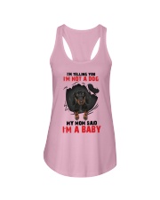 Dachshund My Mom Said I Am A Baby G5929 Ladies Flowy Tank tile