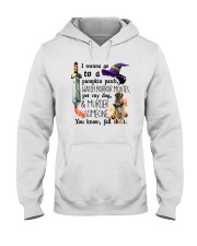 Leonberger Pet My Dog Halloween Hooded Sweatshirt thumbnail