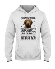 Chesapeake Bay Retriever Dear Human Hooded Sweatshirt thumbnail