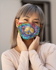 Hippie Peace Icons H28857 Cloth face mask aos-face-mask-lifestyle-17