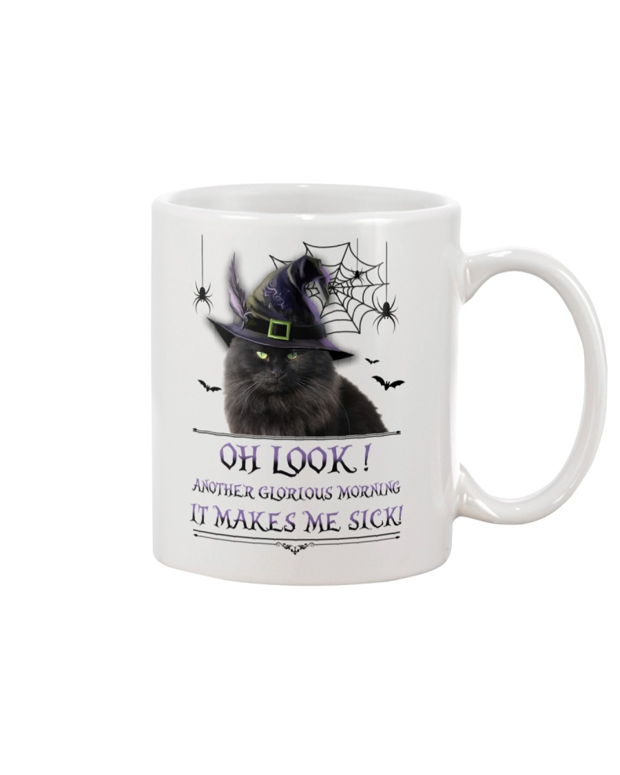 Black Cat Glorious Morning Mug