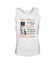 House Filled With Border Collie Unisex Tank thumbnail