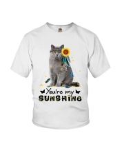 Cat - You are my sunshine Youth T-Shirt thumbnail