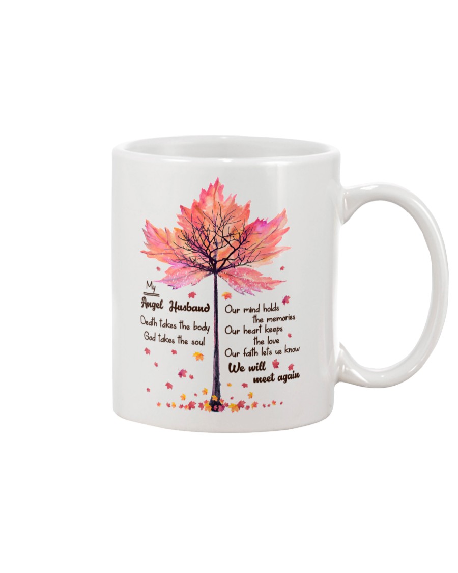 Family Angel husband We will meet again Mug