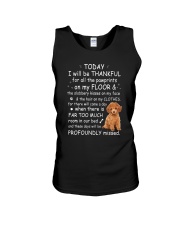 Poodle Thankful Unisex Tank thumbnail