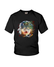 Wolf Color Youth T-Shirt thumbnail