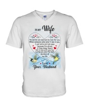 Family My Loving Wife V-Neck T-Shirt thumbnail