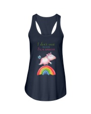 Unicorn I'm a Unicorn Ladies Flowy Tank tile