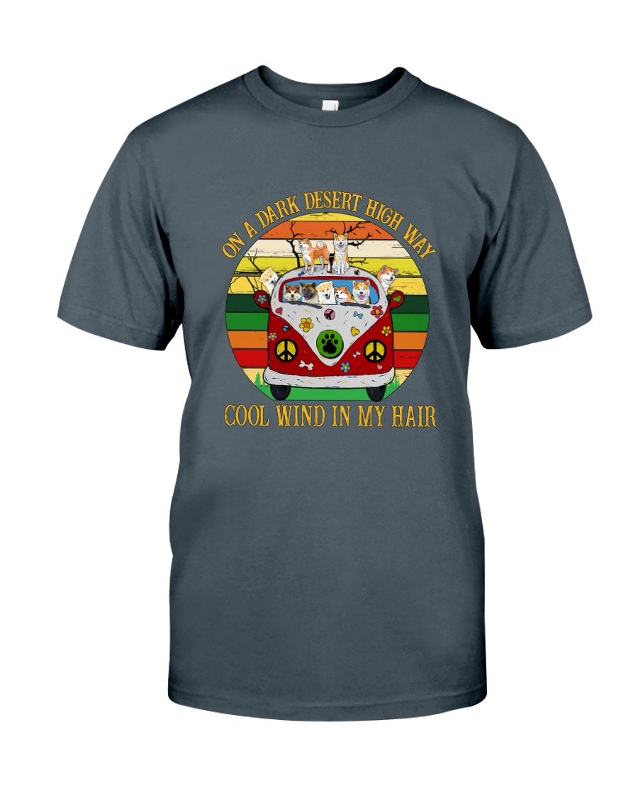 Akita On High Way Classic T-Shirt