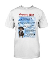 Dachshund - promise kept Classic T-Shirt front