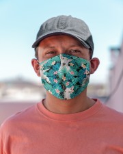 Bull Terrier Tropical H31712 Cloth face mask aos-face-mask-lifestyle-06