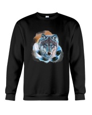 Wolf Feather Crewneck Sweatshirt thumbnail