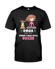 DOGS - BOXER - DOGA Classic T-Shirt thumbnail