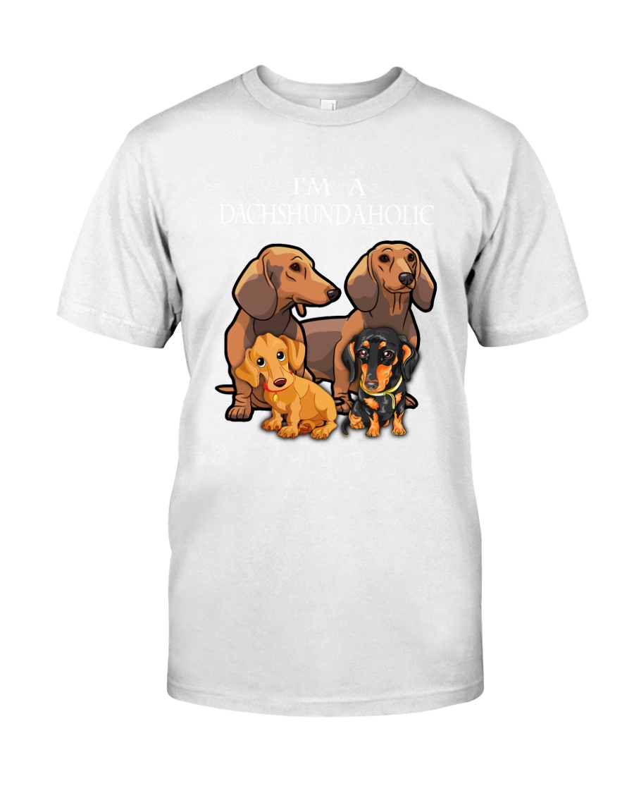 Dachshund Camp Mau White Classic T-Shirt