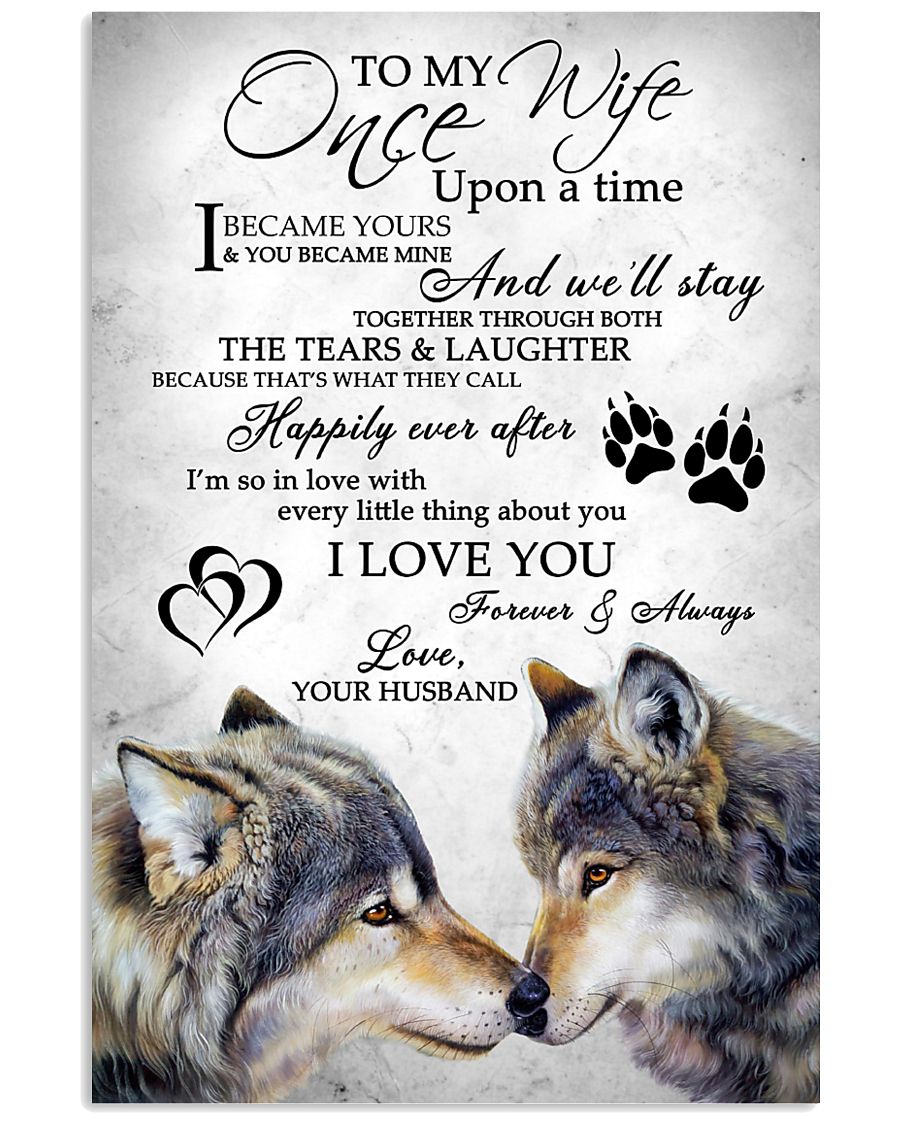 Wolf To My Wife 11x17 Poster