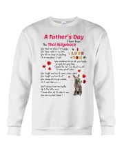 Thai Ridgeback Poem Crewneck Sweatshirt thumbnail