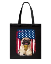 Pug - World's best dad Tote Bag thumbnail