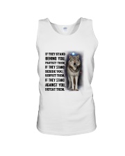 Wolf Camp Mau White Unisex Tank thumbnail