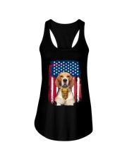 Beagle - World's best dad Ladies Flowy Tank thumbnail