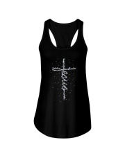 Jesus Galaxy Ladies Flowy Tank thumbnail