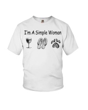 I'm a simple Woman Youth T-Shirt thumbnail
