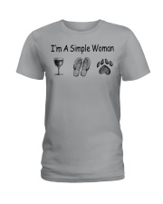 I'm a simple Woman Ladies T-Shirt front