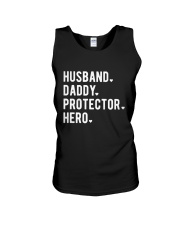 Husband Daddy Protector Hero Unisex Tank thumbnail