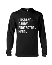 Husband Daddy Protector Hero Long Sleeve Tee thumbnail