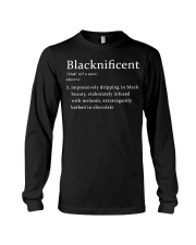 Template Black Woman Black Long Sleeve Tee thumbnail