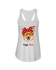 Corgi Mom Ladies Flowy Tank thumbnail