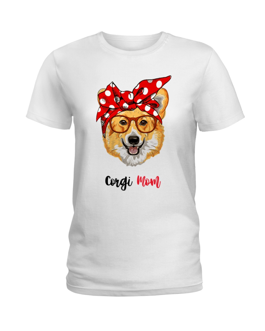 Corgi Mom Ladies T-Shirt