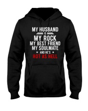 My Husband is Hot as Hell Hooded Sweatshirt thumbnail