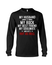 My Husband is Hot as Hell Long Sleeve Tee thumbnail