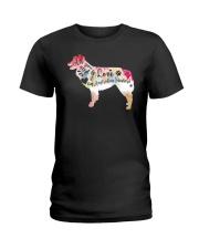 All You Need is Love and an Australian Shepherd Ladies T-Shirt front