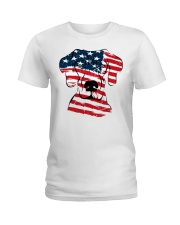 4th July Ladies T-Shirt front
