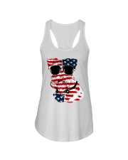 4th July Ladies Flowy Tank thumbnail